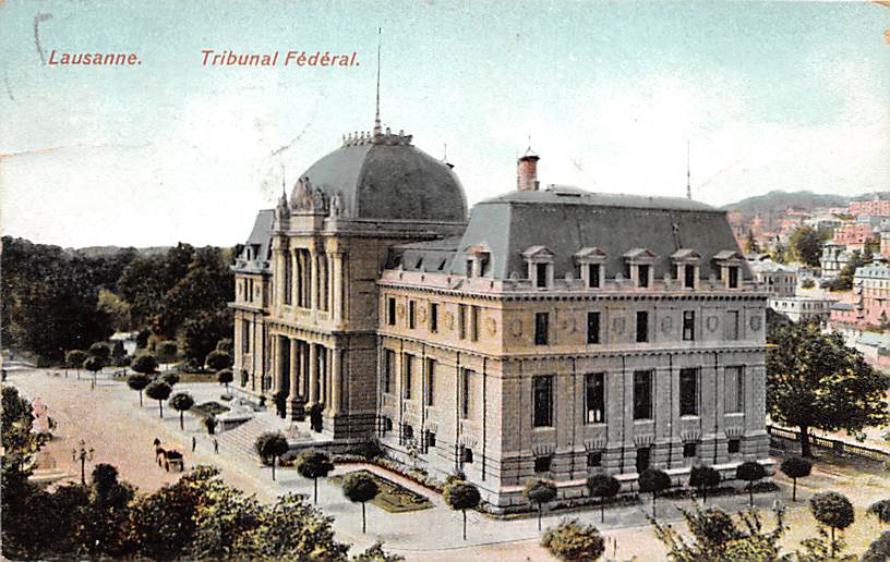 Lausanne, Tribunal-Fédéral