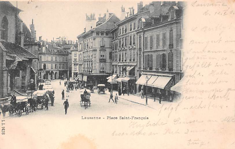 Lausanne, Place Saint-Francois