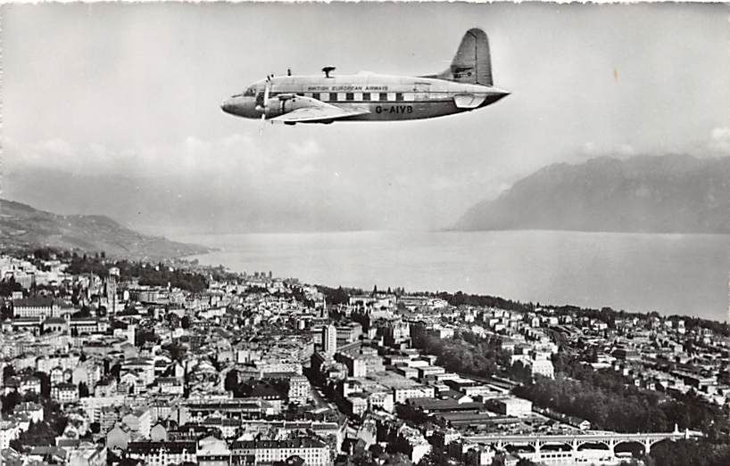 Lausanne, Bimoteur Vickers-Vicking
