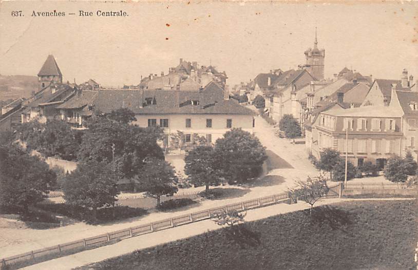 Avenches, Rue Centrale