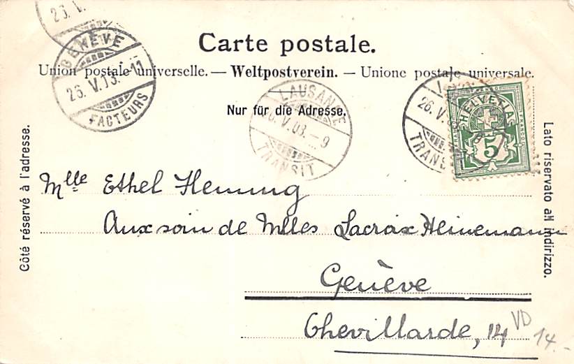 Chillon, et la Dent du Midi