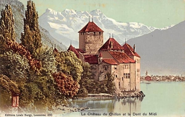Chillon, Le Chateau Chillon et la Dent du Midi