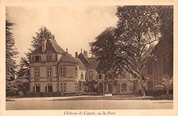 Coppet, Chateau de Coppet, vu du Parc
