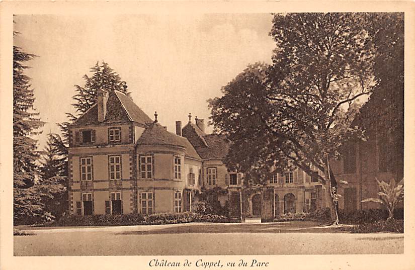 Coppet, Chateau de Coppet, vu du Parc