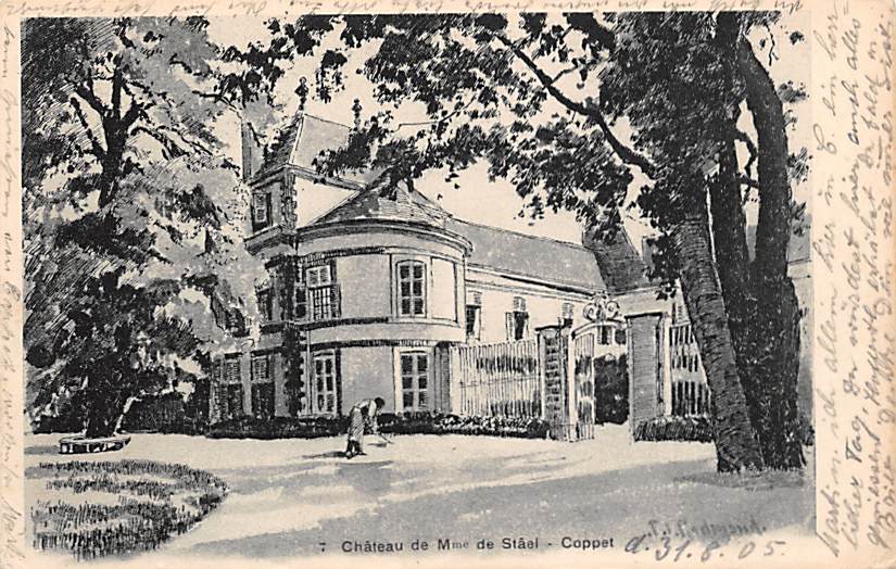 Coppet, Chateau de Mme de Stael
