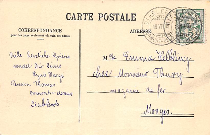 Les Diablerets, et le Culand