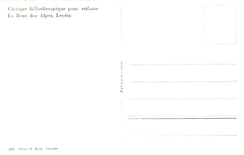 Leysin, La Rose des Alpes