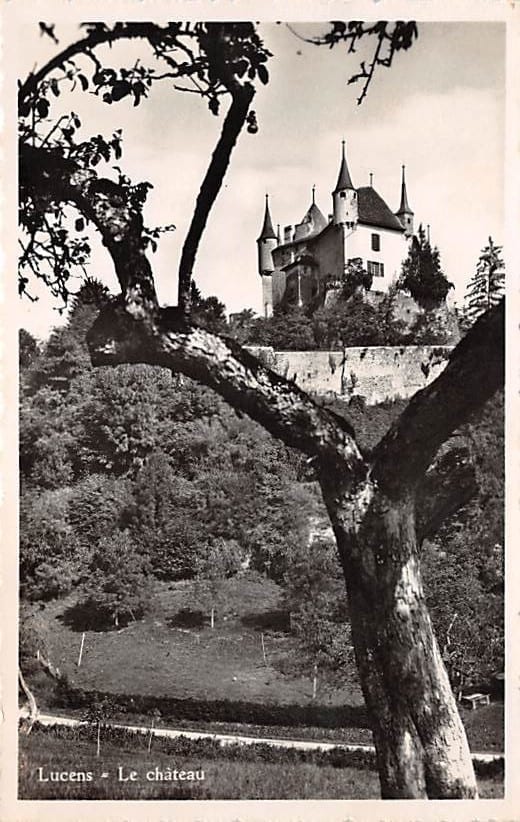 Lucens, Le chateau