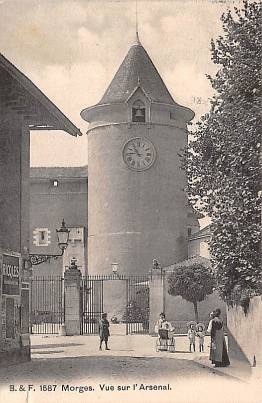 Morges, Vue sur l'Arsenal