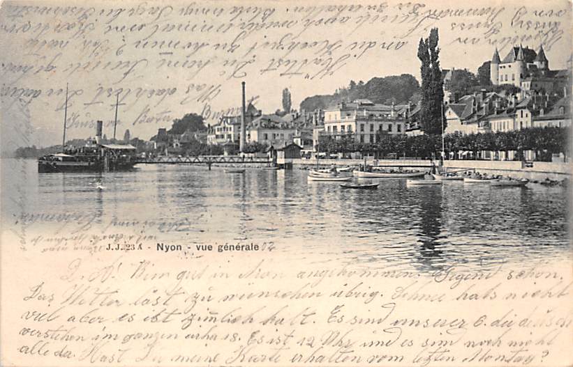 Nyon, Vue générale