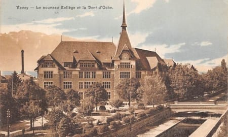 Vevey, Le nouveau Collège et la Dent d'Oche