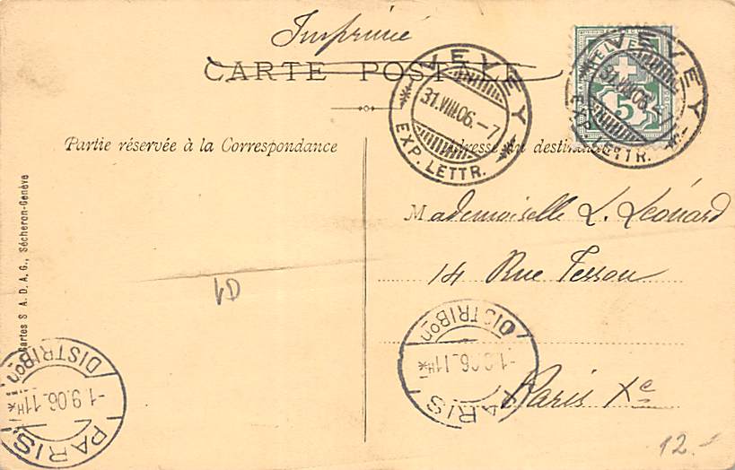 Vevey, Mont-Pélerin