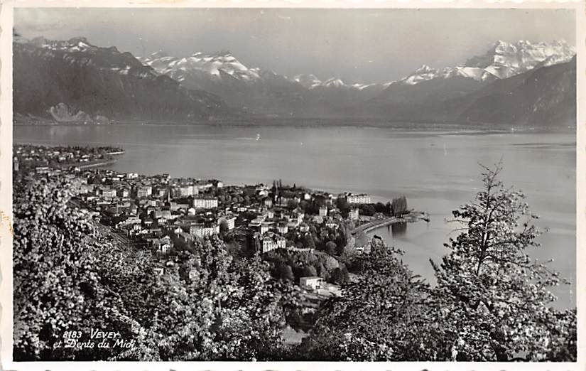 Vevey, et Dents du Midi