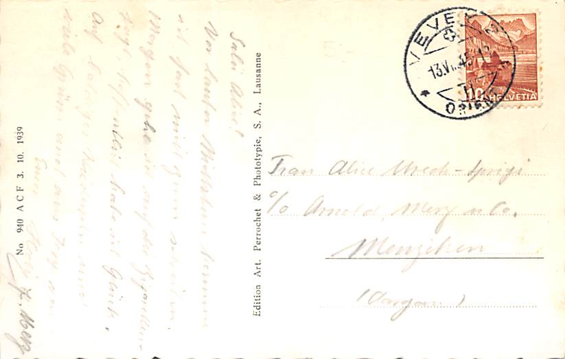 Vevey, et Dents du Midi