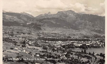 Vevey, et les Rochers de Naye