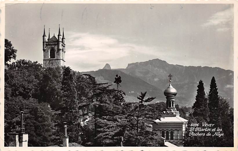 Vevey, St. Martin et les Rochers de Naye