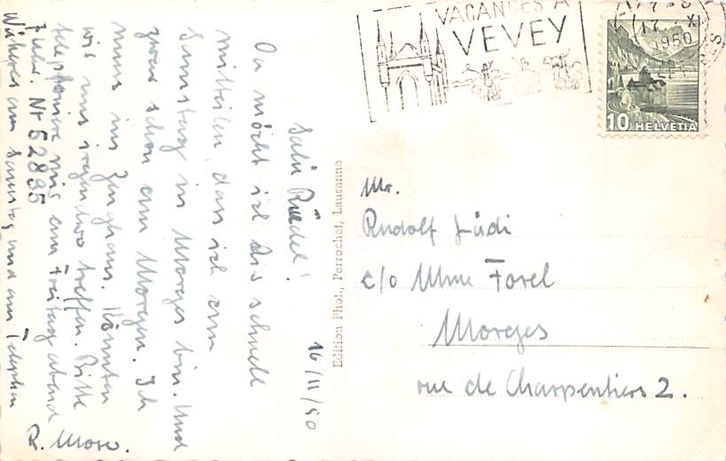 Vevey, St. Martin et les Rochers de Naye