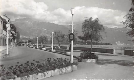 Vevey, Le nouveau Quai er Rochers de Naye