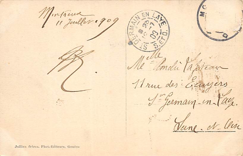 Montreux, et la Dent du Midi