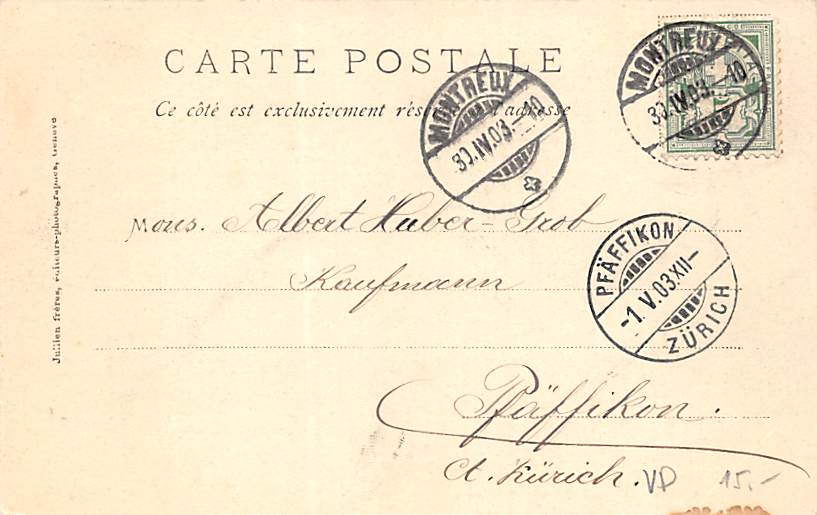 Montreux, et la Dent du Midi