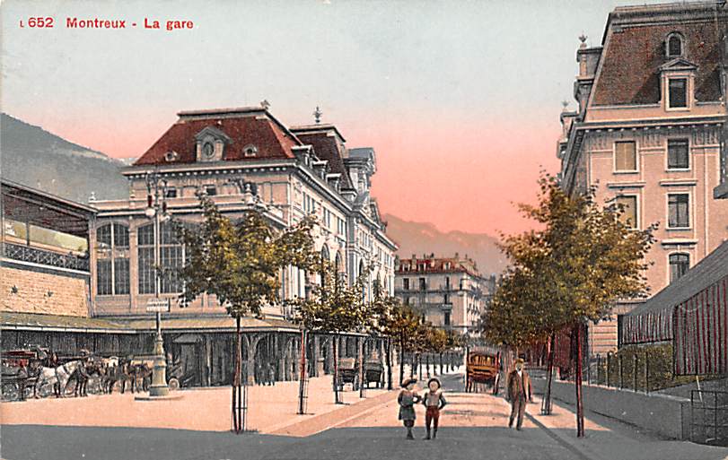 Montreux, La gare