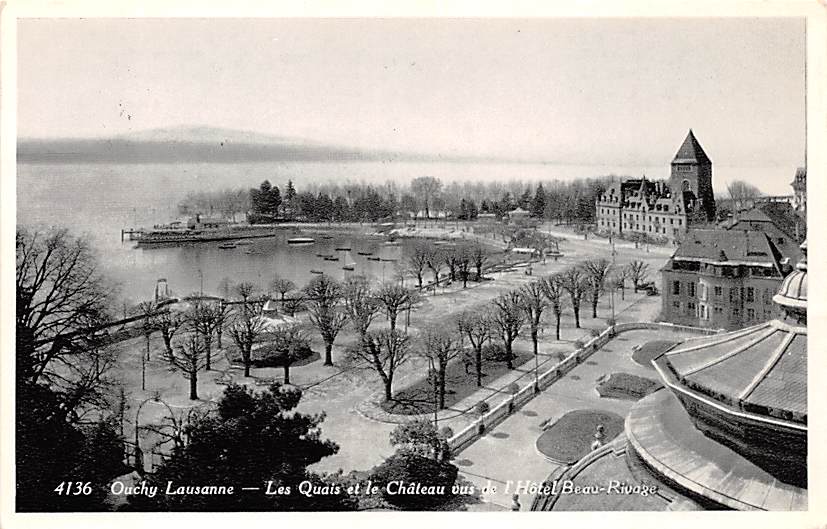 Ouchy, Les Quais et le Chateau