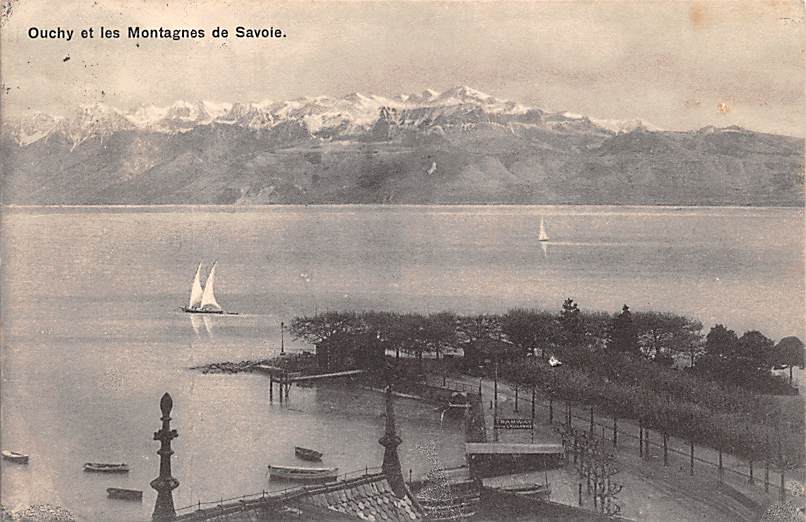 Ouchy, et les Montagnes de Savoie