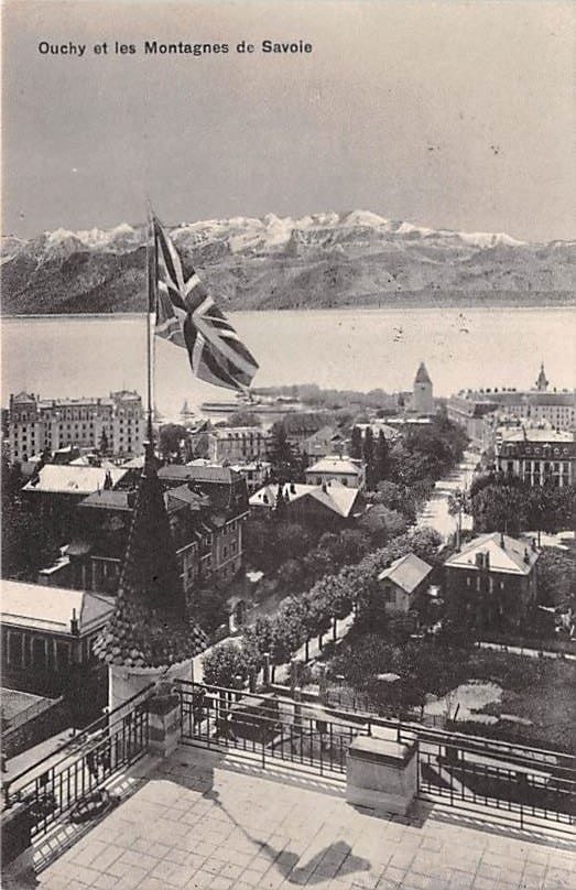 Ouchy, et les Montagnes de Savoie