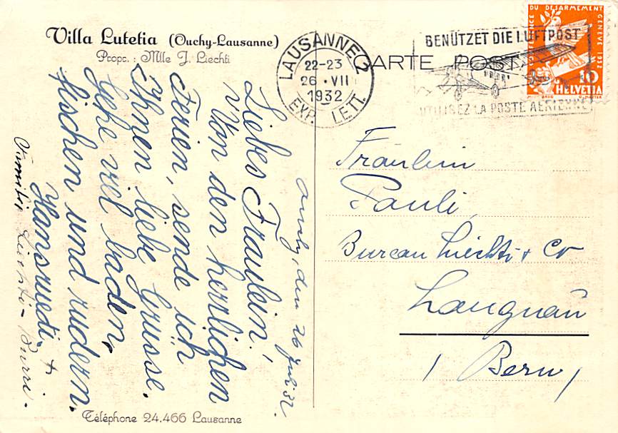 Ouchy, Villa Lutetia