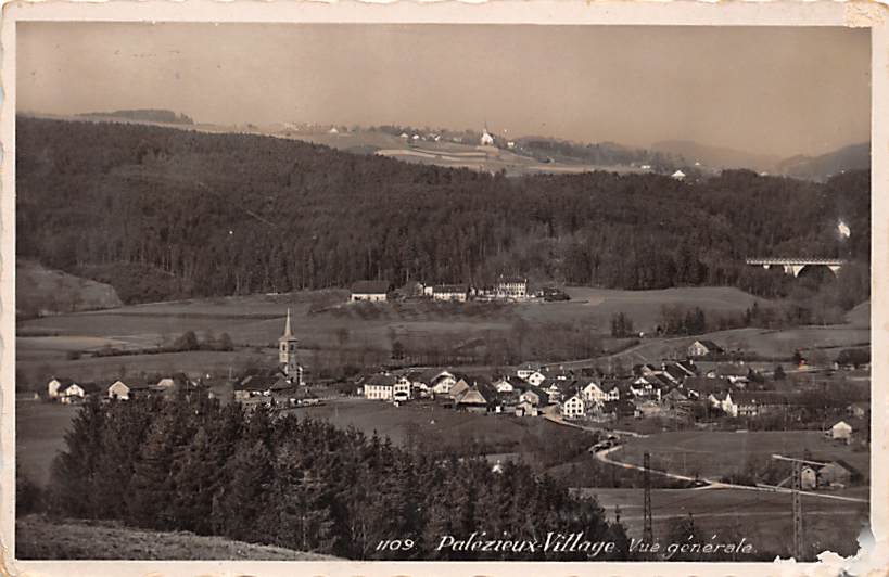 Palézieux, Village, Vue générale