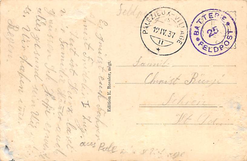 Palézieux, Village, Vue générale