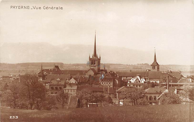Payerne, Vue Générale