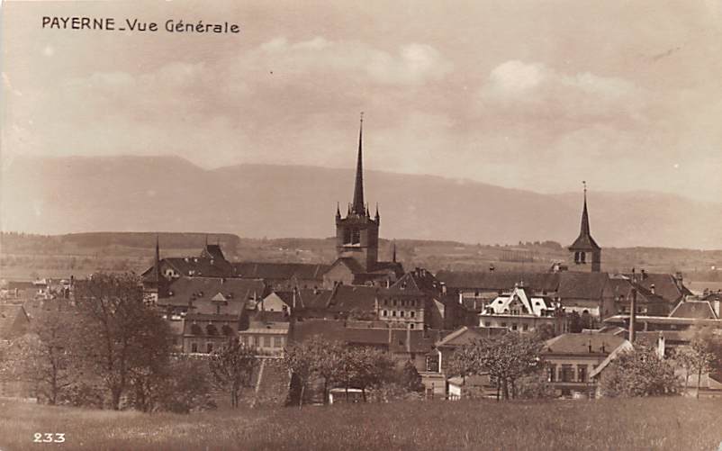 Payerne, Vue Générale