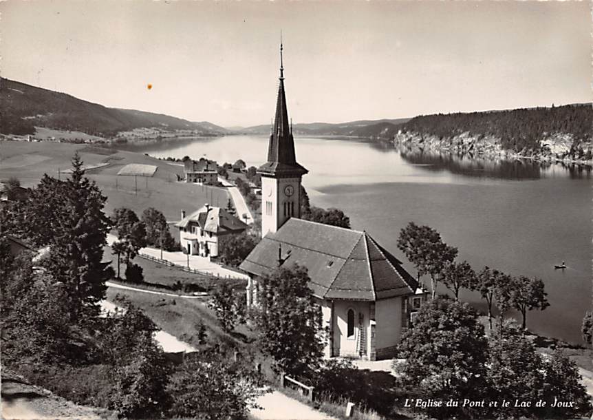 L'Eglise du Pont, et le Lac de Joux