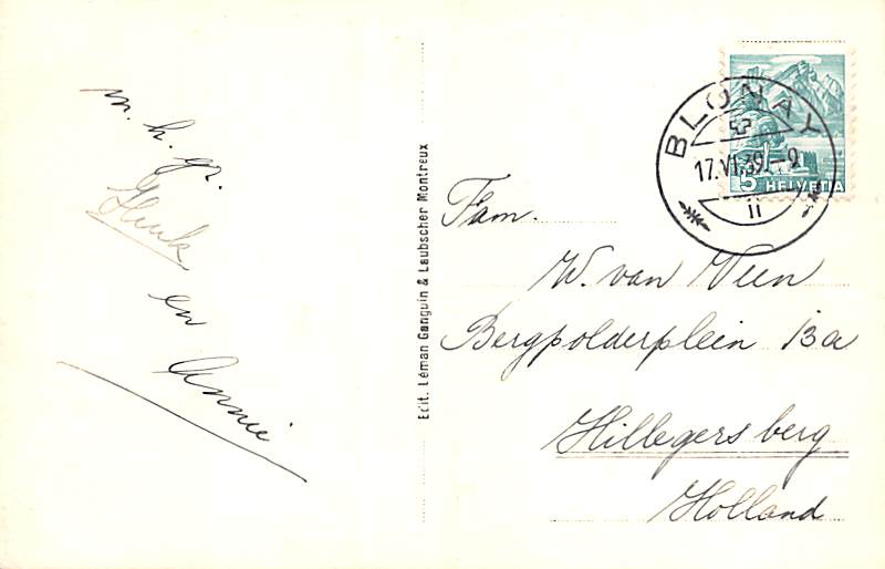 Territet, Montreux, et les Dents du Midi