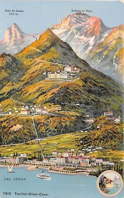 Territet, Glion, Caux