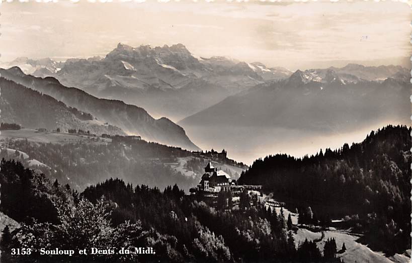 Sonloup, et Dents du Midi