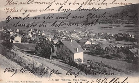 Vallorbe, Vue Générale