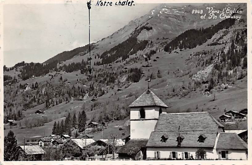 Pic Chaussy, Vers L'Eglise