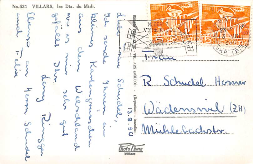 Villars, les Dts. du Midi