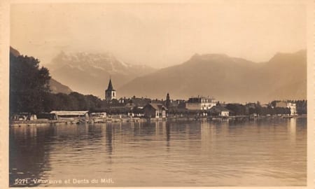 Villeneuve, et Dents du Midi