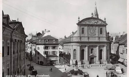 Yverdon, Place Pestalozzi