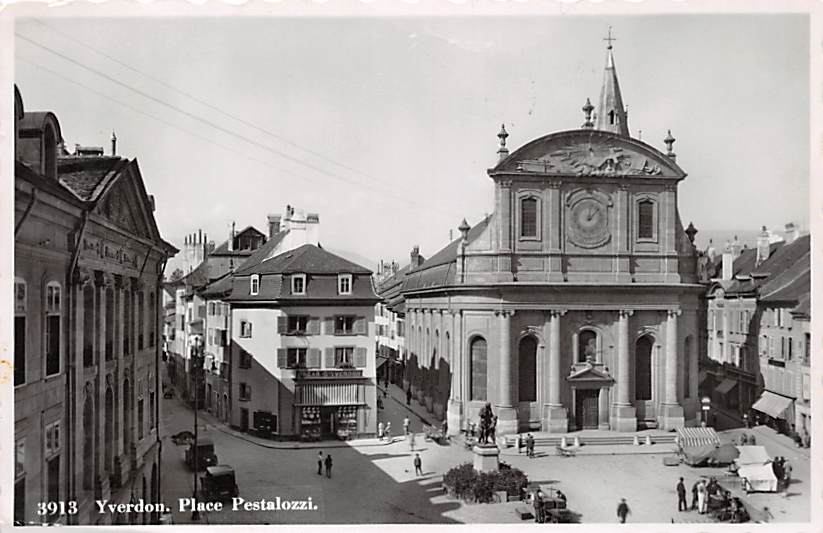 Yverdon, Place Pestalozzi