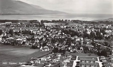 Yverdon, Vue aérienne