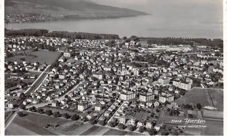 Yverdon, Vue aérienne