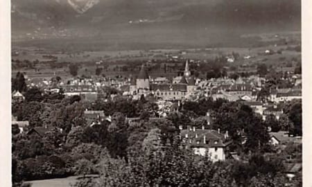 Yverdon, les bains, vue générale