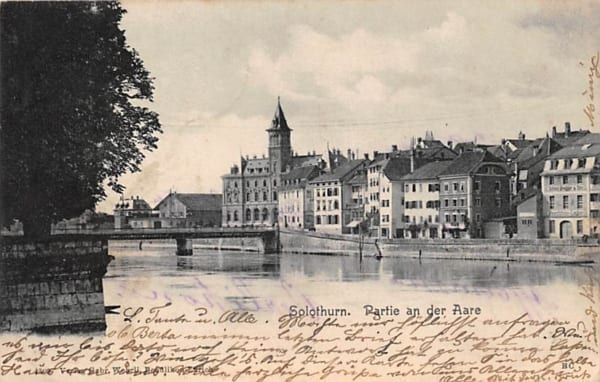 Solothurn, Partie an der Aare