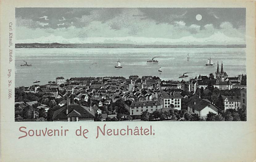 Neuenburg, Souvenir de Neuchâtel