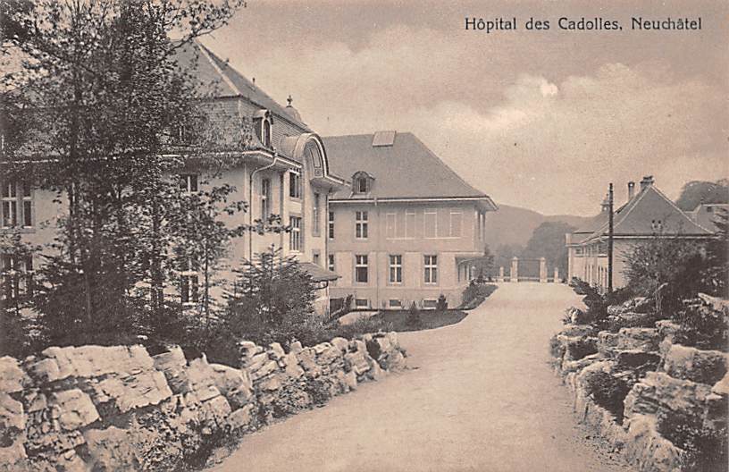 Neuenburg, Neuchâtel, Hopital des Cadolles