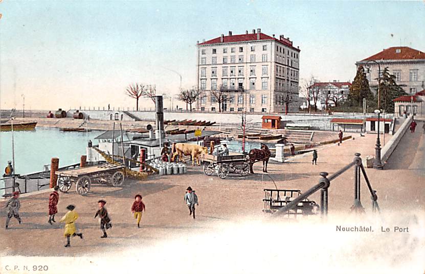 Neuenburg, Neuchâtel, Le Port